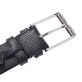LOUIS VUITTON Louis Vuitton Epischuur Legend Size 85 Black Silver Bracket M9892 Men's Epireather Belt B Rank used Ginzo