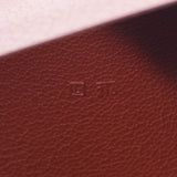 HERMES エルメス ブラウン □L刻印(2008年頃) ユニセックス シェーブル 手帳カバー ABランク 中古 銀蔵