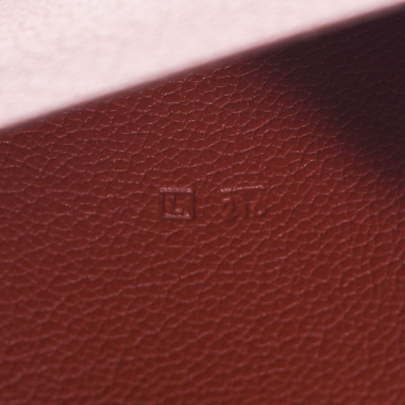 HERMES エルメス ブラウン □L刻印(2008年頃) ユニセックス シェーブル 手帳カバー ABランク 中古 銀蔵