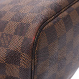 LOUIS VUITTON Louis Vuitton Damier Never Full MM Old Brown N51105 Ladies Dami Canbus Tote Bag B Rank used Ginzo