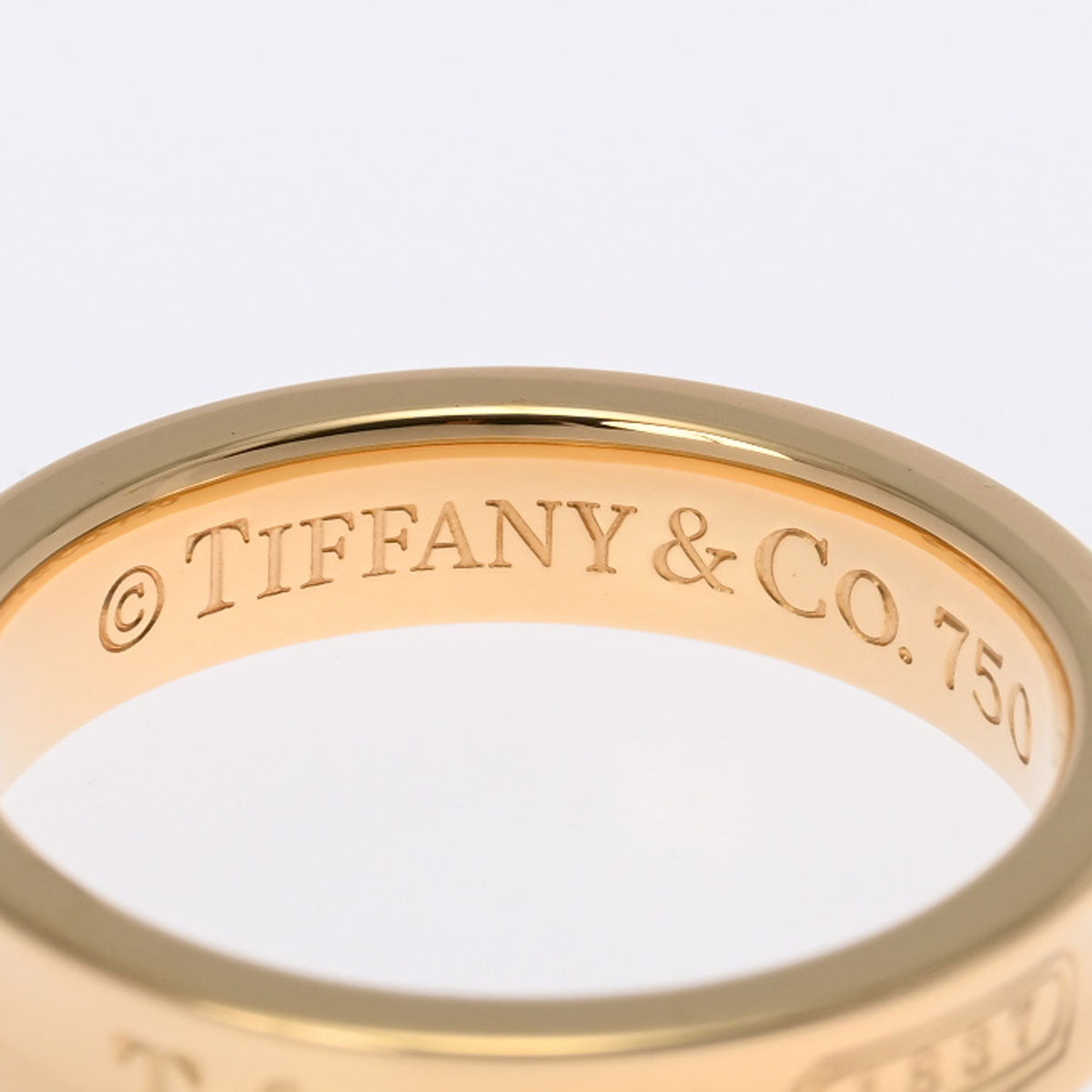 ティファニー1837 レディース K18イエローゴールド リング・指輪 10号 TIFFANY&Co. 中古 – 銀蔵オンライン