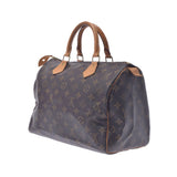 LOUIS VUITTON Louis Vuitton Monogram Speedy 30 Brown M41526 Unisex Monogram Canvas Handbag B Rank used Ginzo