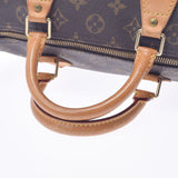 LOUIS VUITTON Louis Vuitton Monogram Speedy 30 Brown M41526 Unisex Monogram Canvas Handbag B Rank used Ginzo