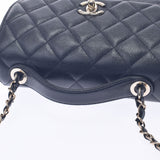 CHANEL シャネル マトラッセ トップハンドル フラップバッグ 2WAY 黒 ゴールド金具 レディース キャビアスキン ショルダーバッグ Aランク 中古 銀蔵