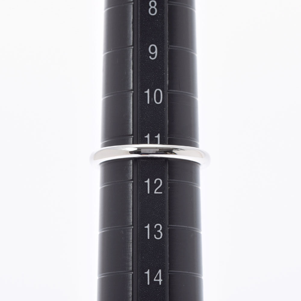 ティファニーカーブドバンドリング 9Pダイヤ レディース Pt950 ティファニーカーブドバンドリング 9Pダイヤ レディース Pt950