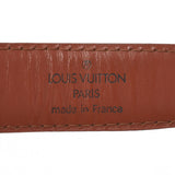 LOUIS VUITTON Louis Vuitton Episian Liangle 85cm Kenya Brown Gold Bracket Men's Epireather Belt B Rank used Ginzo