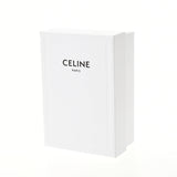 CELINE セリーヌ スモールフォールデッド コンパクトウォレット 黒 ユニセックス カーフ 三つ折り財布 Aランク 中古 銀蔵