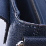 LOUIS VUITTON Louis Vuitton Taiga Roman MM NM Blue Marine M33421 Men's Taiga Shoulder Bag AB Rank Used Ginzo