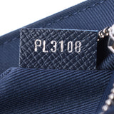 LOUIS VUITTON Louis Vuitton Taiga Roman MM NM Blue Marine M33421 Men's Taiga Shoulder Bag AB Rank Used Ginzo