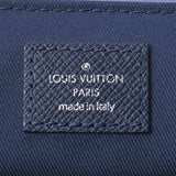 LOUIS VUITTON Louis Vuitton Taiga Roman MM NM Blue Marine M33421 Men's Taiga Shoulder Bag AB Rank Used Ginzo