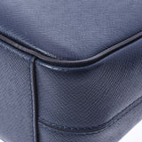 LOUIS VUITTON Louis Vuitton Taiga Roman MM NM Blue Marine M33421 Men's Taiga Shoulder Bag AB Rank Used Ginzo