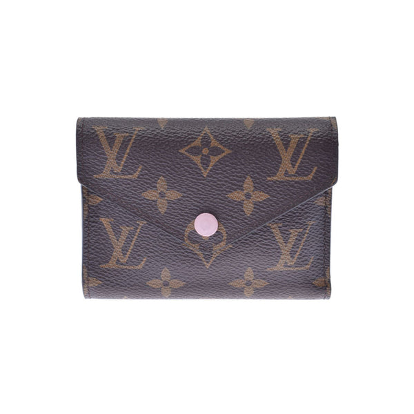 Louis Vuitton Monogram Victorine Wallet Rose Ballerine M62360