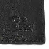 GUCCI グッチ マイクログッチシマ マネークリップ 二つ折り札入れ アウトレット 黒 544478 メンズ レザー 札入れ 新同 中古 銀蔵