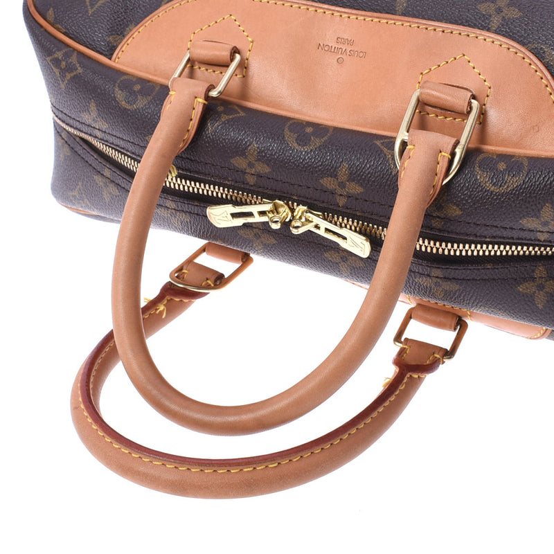 路易威顿路易·维顿（Louis Vuitton Louis Vuitton）会标Dorville Brown M47270男女通用会标帆布手袋B等级二手Ginzo