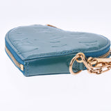 LOUIS VUITTON Louis Vuitton Verni Port Monnecool Blue Galactic M93660 Ladies Monogram Vernicoin Case A Rank used Ginzo