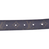 LOUIS VUITTON Louis Vuitton Monogram Santule LVCUT Size 80cm Brown Gold Bracket M6887W Men's Monogram Canvas Belt B Rank Used Ginzo