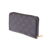 LOUIS VUITTON Louis Vuitton Monogram Zippy Wallet Fuchsha M41895 Unisex Monogram Canvas Wallet B Rank used Ginzo