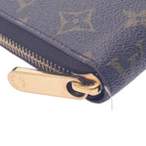 LOUIS VUITTON Louis Vuitton Monogram Zippy Wallet Fuchsha M41895 Unisex Monogram Canvas Wallet B Rank used Ginzo