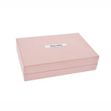 MIUMIU Miu Miu Materasse L -shaped zipper wallet Pink gold bracket 5ml225 Ladies Lambskin Bi -fold Wallet B Feden Ginzo