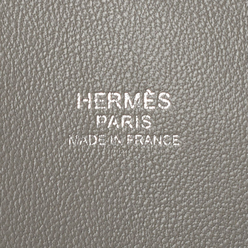 HERMES Hermes Bored 35 2way Grimet Silver Bracket A Engraved (around 2017) Unisex Toryon Lemance Handbag A Rank used Ginzo