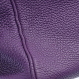 HERMES エルメス ヴィクトリア 35 ウルトラバイオレット シルバー金具 X刻印(2016年頃) ユニセックス トゴ ハンドバッグ Aランク 中古 銀蔵