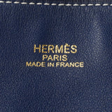 HERMES エルメス ドゥブルセンス 45 リバーシブル ブルーエレクトリック/アネモネ □R刻印(2014年頃) ユニセックス シッキム トートバッグ Aランク 中古 銀蔵