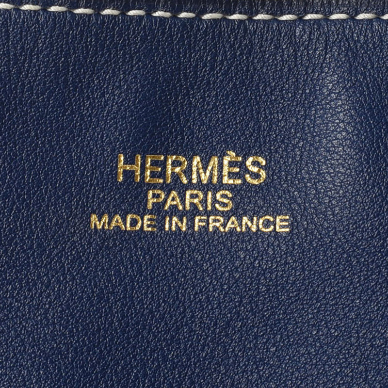 HERMES Hermes Dubble Sense 45 Reversible Blue Electric/Anemone □ R engraved (around 2014) Unisex Sikkim Tote Bag A Rank used Ginzo