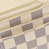 LOUIS VUITTON Louis Vuitton Damier Azur Portofoyilla White N63208 Unisex Damier Zuru Canvas Wallet A Rank used Ginzo