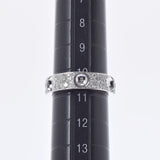 LOUIS VUITTON Louis Vuitton Petit Burg Full Diamond #50 10.5 Unisex K18WG Ring / Ring A Rank Used Ginzo