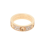 [Summer Selection 300,000 or less] Louis Vuitton [Louis Vuitton] Petitberg Full Diamond #49 Ring/K18YG Unisex