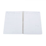 HERMES Hermes Agenda Notebook Refill 2022 Notebook White/Navy/Silver Unisex Paper Accessories Unused Ginzo