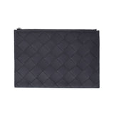 BOTTEGAVENETA ボッテガヴェネタ マキシイントレチャート 黒 BO8463166K メンズ レザー クラッチバッグ Aランク 中古 銀蔵