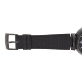 LOUIS VUITTON Louis Vuitton Tambul All Black Q1D22 Men's SS (PVD)/Leather Watch Automatic Black Dial A Rank used Ginzo