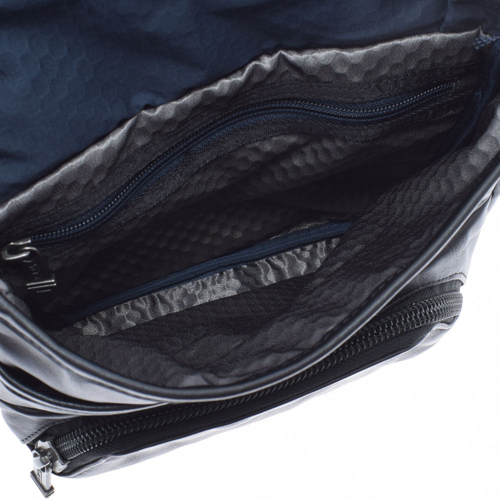 トゥミ 黒 メンズ レザー ショルダーバッグ TUMI 中古 – 銀蔵