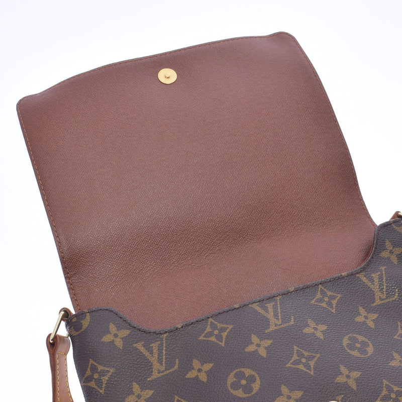 路易威顿路易·维顿（Louis Vuitton）路易·威登（Louis Vuitton）会标museth musetth tango短M51257女用式帆布肩袋B等级二手Ginzo