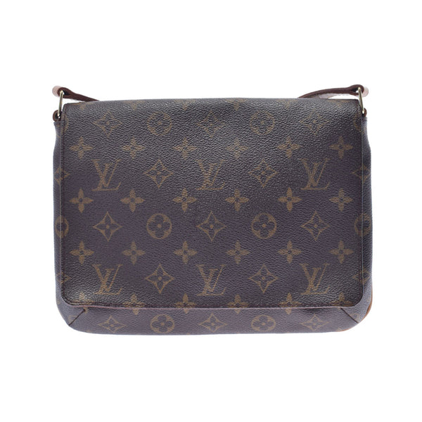 LOUIS VUITTON Louis Vuitton Monogram Musette Tango Short M51257 Unisex Monogram Canvas Shoulder Bag B Rank used Ginzo