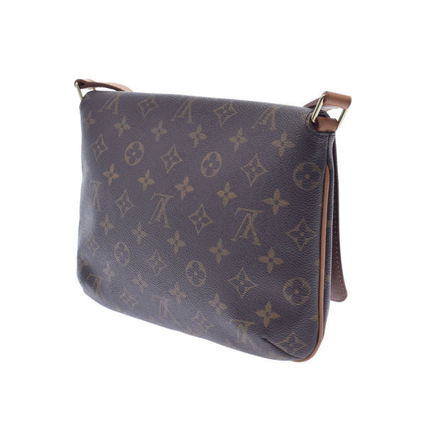 路易威顿路易·维顿（Louis Vuitton）路易·威登（Louis Vuitton）会标museth musetth tango短M51257女用式帆布肩袋B等级二手Ginzo