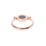 BVLGARI Bulgari Bulgari Bulgari Bulgari #54 Mother of Pearl/Onyx Gold/Black 12 Ladies K18PG Ring/Ring A Rank Used Ginzo