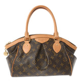 LOUIS VUITTON ルイヴィトン モノグラム ティボリPM ブラウン M40143 レディース モノグラムキャンバス ハンドバッグ Bランク 中古 銀蔵