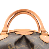 LOUIS VUITTON Louis Vuitton Monogram Tivoli PM Brown M40143 Ladies Monogram Canvas Handbag B Rank used Ginzo