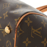 LOUIS VUITTON Louis Vuitton Monogram Tivoli PM Brown M40143 Ladies Monogram Canvas Handbag B Rank used Ginzo