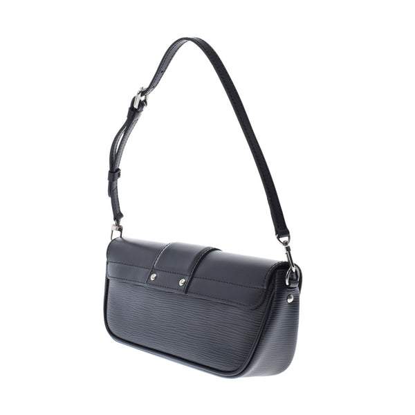 LOUIS VUITTON Louis Vuitton Epochet Montenyu Clutch Bag Black M59292 Ladies Epi Leather Shoulder Bag AB Rank Used Ginzo