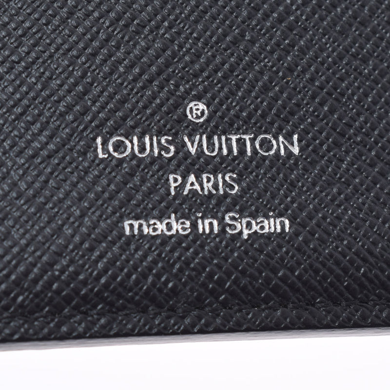 LOUIS VUITTON Louis Vuitton Damier Graphit Portofoy Yumarco Old Type Black N62664 Men's Dami Graphit Canvas Bi -fold Wallet A Rank Used Ginzo