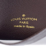 LOUIS VUITTON Louis Vuitton Dami Portodu Cult Vertical Brown N60533 Unisex Damier Cambus Pass Case AB Rank Used Ginzo