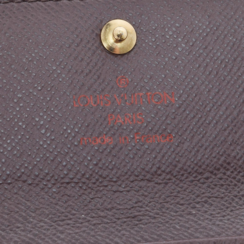 LOUIS VUITTON Louis Vuitton Damier Mullticure 4 4 ​​-type Brown N62631 Unisex Damier Cambus Key Case B Rank Used Ginzo