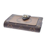 LOUIS VUITTON Louis Vuitton Monogram Reverse Portofoille Juliet Brown M69432 Ladies Monogram Canvas Bi -fold Wallet AB Rank Used Ginzo