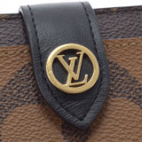 LOUIS VUITTON Louis Vuitton Monogram Reverse Portofoille Juliet Brown M69432 Ladies Monogram Canvas Bi -fold Wallet AB Rank Used Ginzo