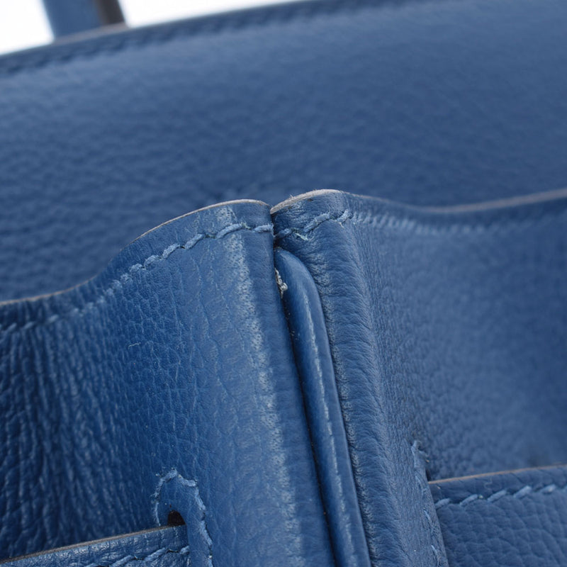 HERMES Hermes Birkin 30 Deep Blue Gold Bracket D (Around 2019) Ladies Toryon Byoyo Handbag A Rank Used Ginzo
