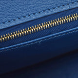 HERMES Hermes Birkin 30 Deep Blue Gold Bracket D (Around 2019) Ladies Toryon Byoyo Handbag A Rank Used Ginzo
