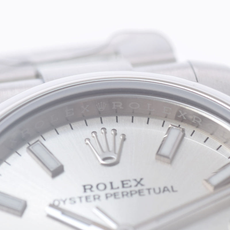 ROLEX ロレックス パーペチュアル  176200 レディース SS 腕時計 自動巻き シルバー文字盤 未使用 銀蔵